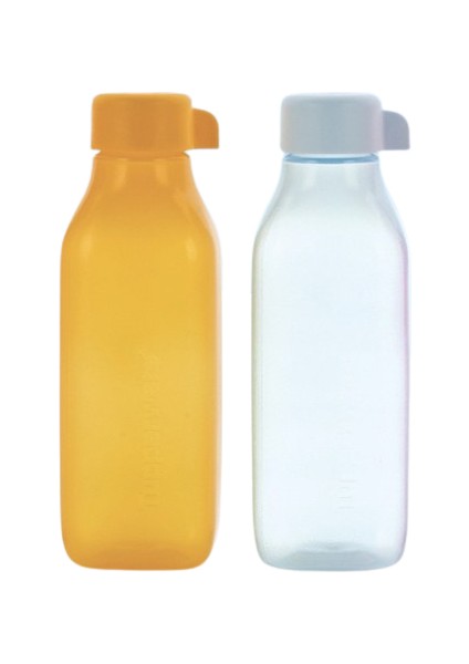 Eko Şişe Suluk Matara 500 ml 2'li Kare Set