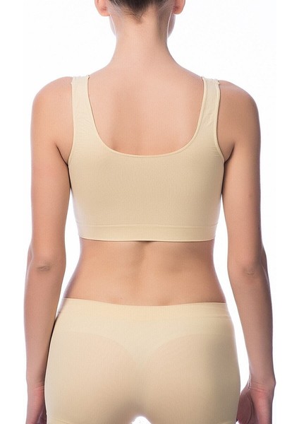 Kadın 2'li Ekonomik Paket Seamless Dikişsiz Geniş Askılı Yarım Büstiyer Sütyen 2410 fiyatları