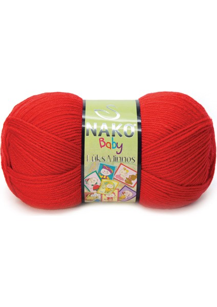Baby Lüks Minnoş Alev Kırmızı 5 Adet 00207