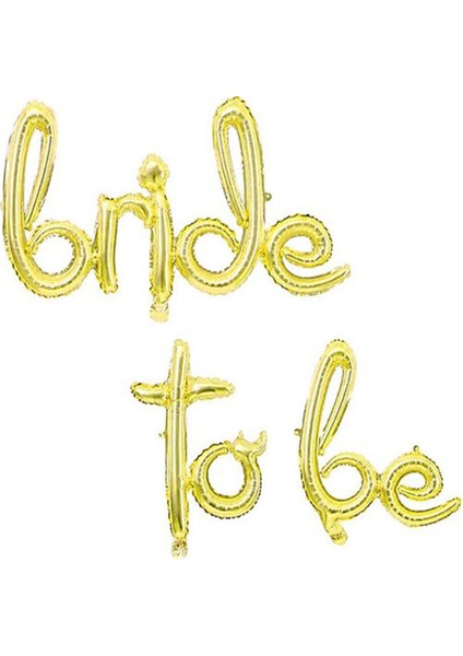 Bride To Be, Folyo Balon Gold