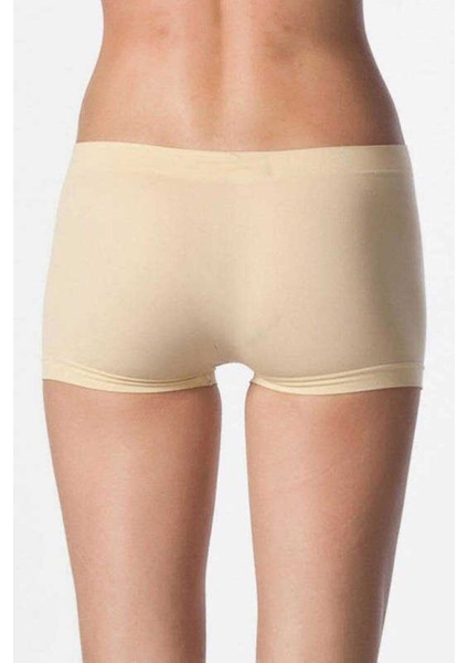 Kadın 3'lü Ekonomik Paket Seamless Dikişsiz Şort Külot Boxer 2008