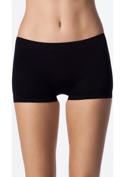 Kadın 3'lü Ekonomik Paket Seamless Dikişsiz Şort Külot Boxer 2008