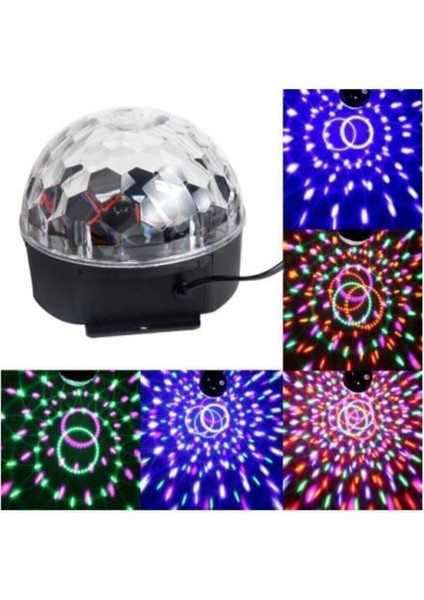 Kumandalı Kristal LED Rgb Disko Topu-