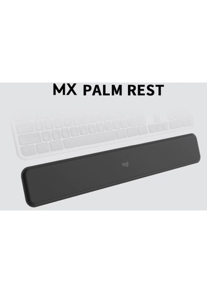 Logitech Mx Palm Rest Mx Klavye Bilek Istirahat Pad