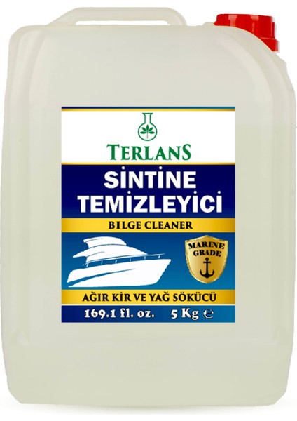 Terlans Sintine Temizleyici Koku Giderici 5 kg Bilge Cleaner Marine Grade