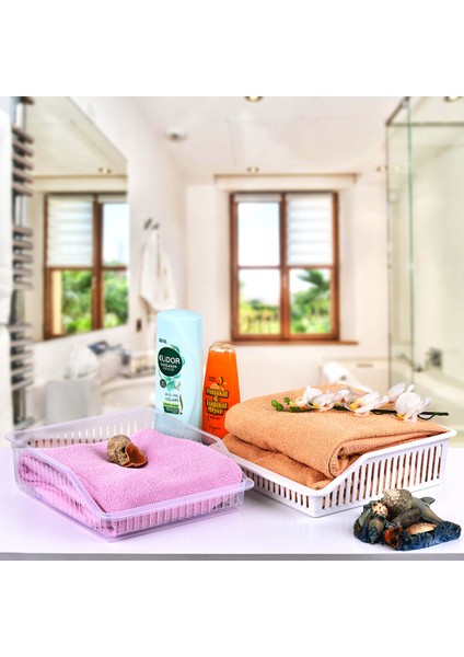 (2'li Set) Mutfak Düzenleyici (4850 ml x 2 Adet) & Buzdolabı Organizeri Düzenleyici