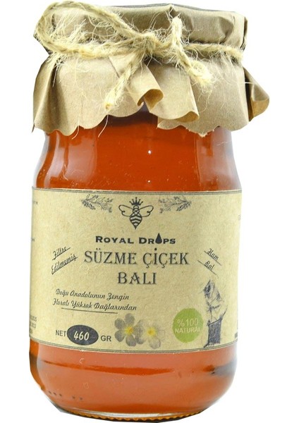 Tunceli Süzme Kekik Balı 460 gr