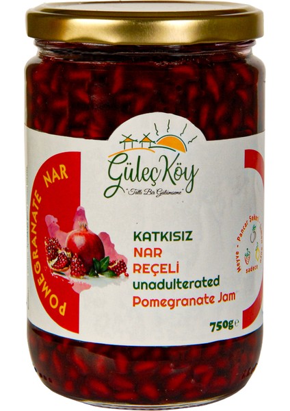 Güleç Köy Nar Reçeli 750 gr