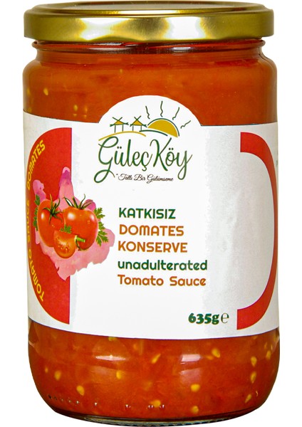 Güleç Köy Domates Konserve 635 gr