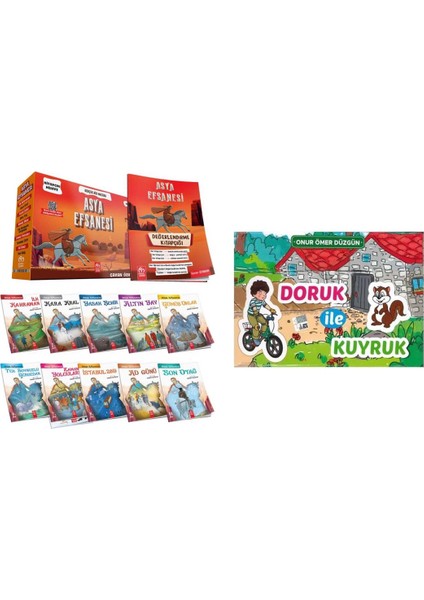 3.ve 4. Sınıflar İçin Asya Efsanesi + Doruk Ile Kuyruk (Öğretmen Tavsiyeli Ürün)