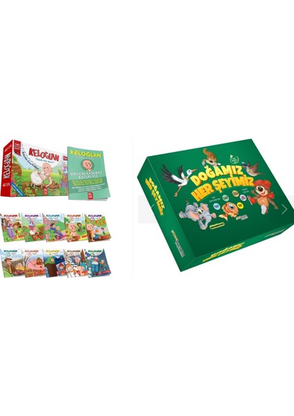 1. Sınıf Hikayeleri Keloğlan + Onburda Yayınları Doğamız Her Şeyimiz Hikayesi