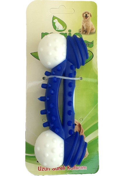 Köpek Dental Oyuncağı Topuzlu Kemik (Suda Batmaz)