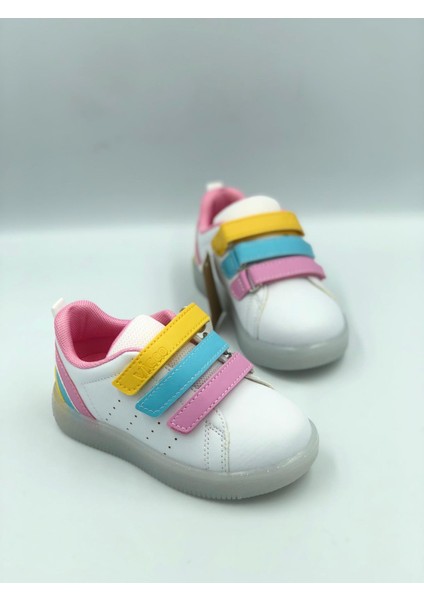 Sun Işıklı Cırtlı Spor Ayakkabı