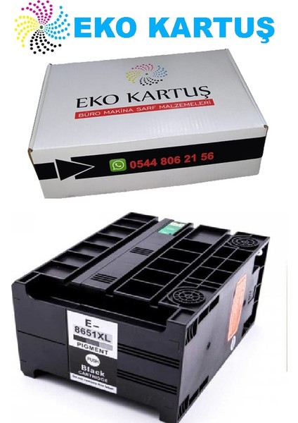 Eko Kartuş Epson T8651 Kartuş Muadil ( Epson M5690 ) 10000 Syf Kapasite