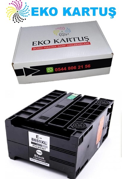 Epson T8651 Uyumlu 10000 Sayfalık Muadil Kartuş