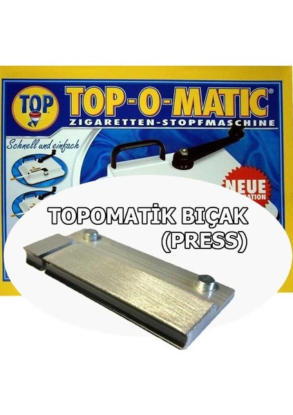 3 Lü Set Top O Matic Alüminyum Sigara Sarma Makinesi Bıçağı,topmatik Bıçağı