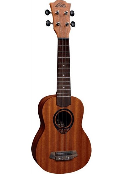 Glu TKU8S Tiki Soprano Natural Ukulele