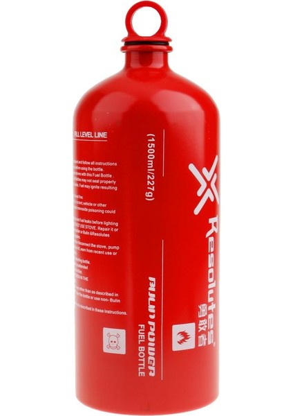 Alüminyum Sıvı Yakıt Şişesi Açık Kamp Soba Gaz Yağı Konteyner 1500 ml (Yurt Dışından)