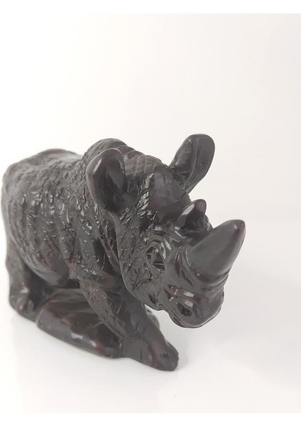 Gergedan Reçine Biblo Heykel Dekoratif Tasarım Masa Üstü Süsü fiyatları