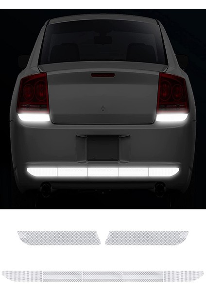 Reflektörlü Sticker Oto Aksesuar Motorsiklet Çıkartma