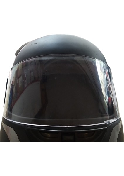 Kask Camı Çeneli Seffaf Beyaz
