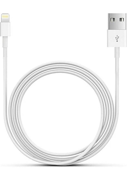 2 Metre Apple iPhone Uyumlu Şarj Kablosu Lightning USB