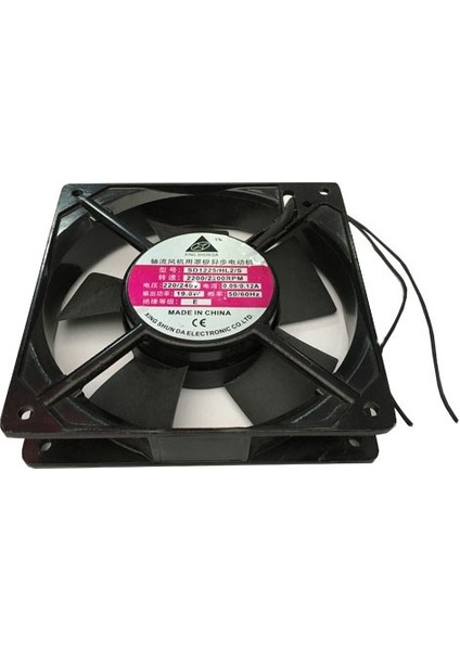 220V 12 cm Metal Fan Soğutucu 12x12x38 mm