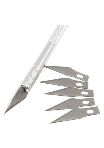 Detail Knife Kretuar Detay Bıçağı 5 Yedekli