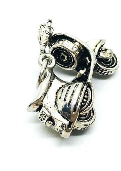 925 Ayar Gümüş Motorsiklet Kolye Ucu fiyatları