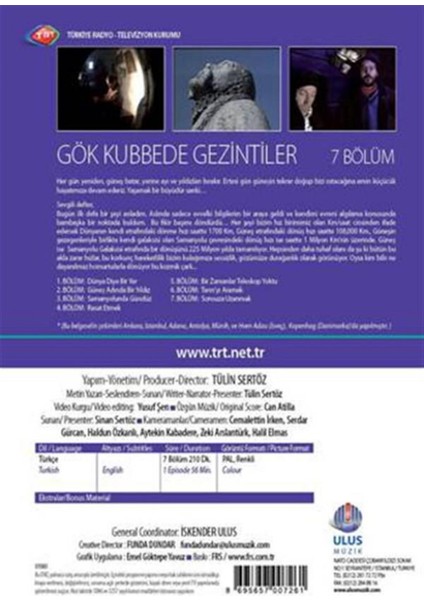 Gök Kubbede Gezintiler (Trt Arşiv 67 - 2 Dvd)