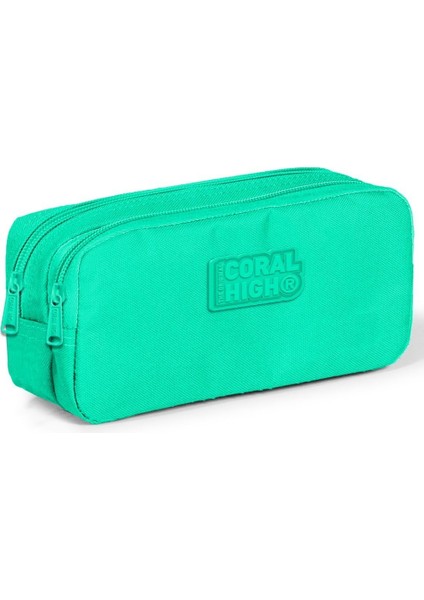 Coral High Kız Çocuk Su Yeşili 3'lü Okul Çantası Takımı USB Soketli Kullanışlı Tasarım indirimleri