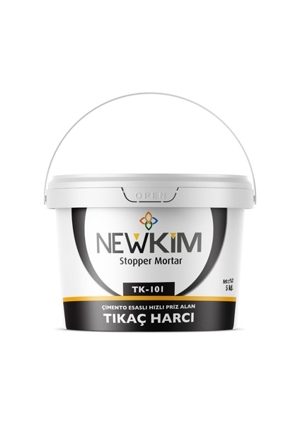 TK-101 Hızlı Priz Alan Tıkaç Harcı