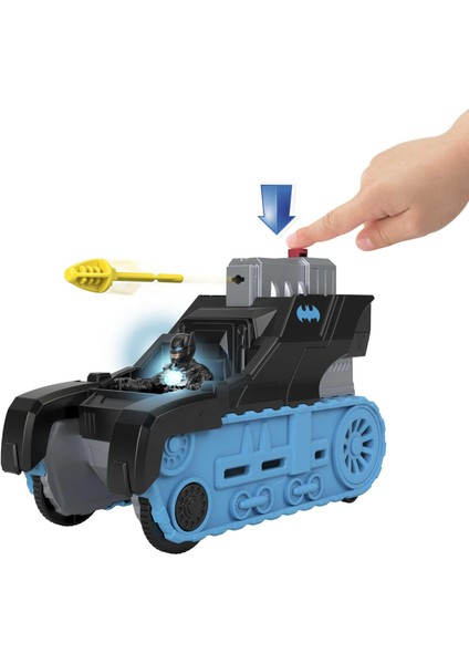 Bat-Tech Tank Batmobil Imaginext Özel Araçlar Tank Batmobil Işıklı Batman Figür ve Arabası