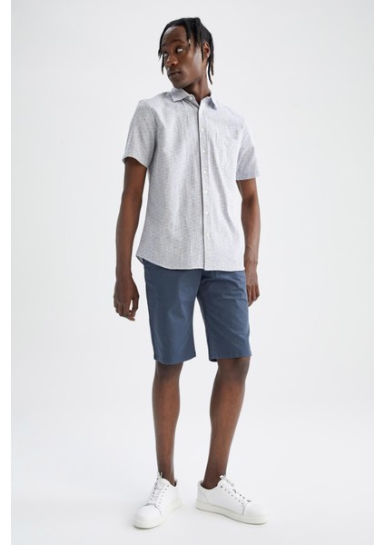 Regular Fit Bermuda Şort X6164AZ22SM