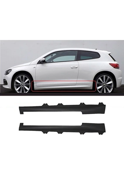 Omg Oto Vw Scirocco R Marşpiyel Seti Abs Plastik 2008 - 2014