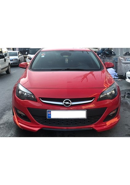 Opel Astra J Hb Makyajlı Ön Tampon Ek Ön Ek 2013 - 2016 Abs Plastik