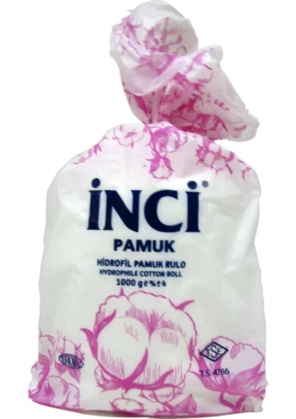 Inci Hidrofil Pamuk 1 Rulo-1 kg