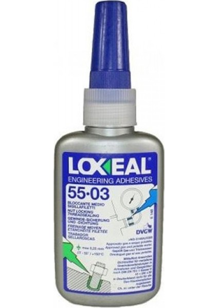 Loxeal 55-03 Diş Tutucu Orta Mukavemet 50ml