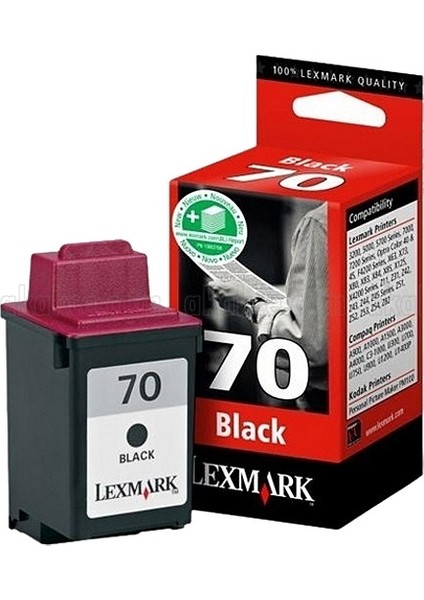70 Orjinal Siyah Kartuş Lexmark X125/X4250