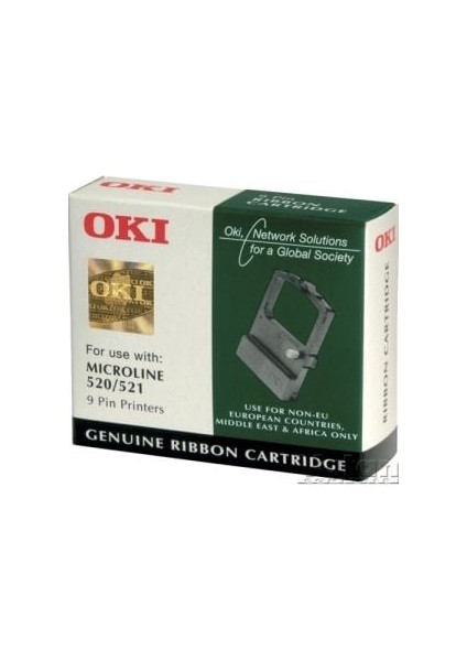 Oki Microline ML-520-ML-521 Orijinal Siyah Şerit Oki ML520