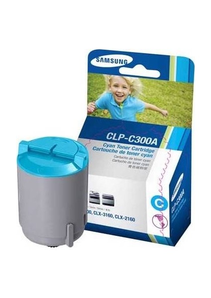 CLP-300 Orijinal Mavi Toner Samsung CLP-300N/CLX-2160