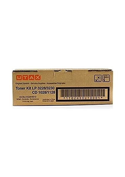 CD-1028-4422810010 Orijinal Siyah Toner Utax LP-3228