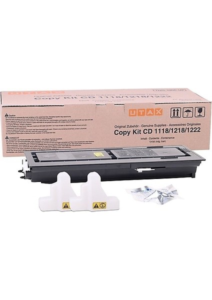 CD-1118/CD1218/CD1222 Orjinal Siyah Toner Utax CD-1118