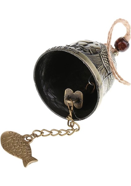 İşlemeli Dekoratif Bahçe Zili - Altın (Yurt Dışından) fırsatları