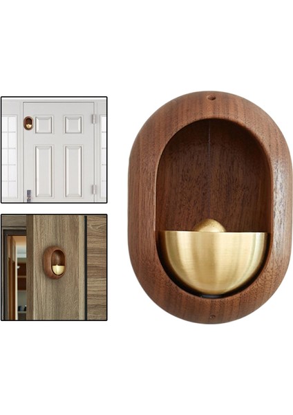 Retro Tarzı Manyetik Kapı Zili Bahçe Veranda Için Dekoratif (Yurt Dışından) modelleri