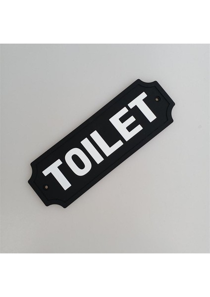 Tuvalet Kapısı Işareti Bahçe İçin (Yurt Dışından)