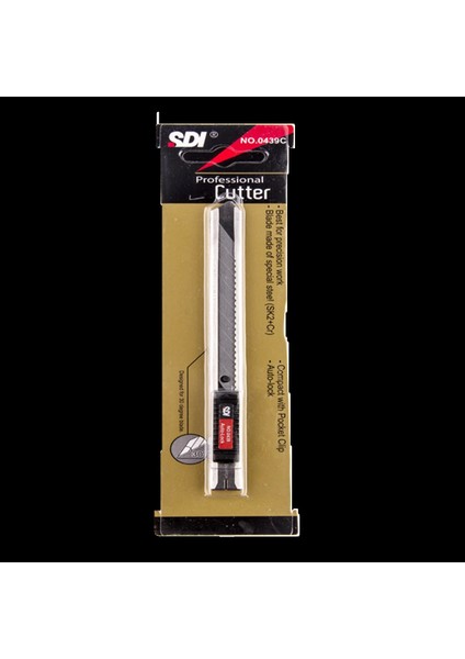 Sdi Maket Bıçağı Dar Metal Gövde 0439C