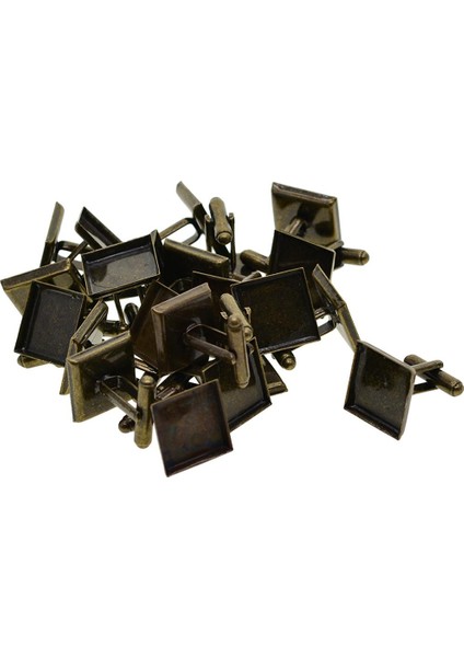 20'li Kare Pirinç Kol Düğmesi (Yurt Dışından) modelleri