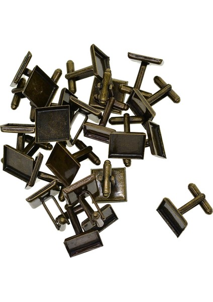 20'li Kare Pirinç Kol Düğmesi (Yurt Dışından) fırsatları