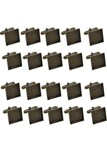 20'li Kare Pirinç Kol Düğmesi (Yurt Dışından) indirimleri